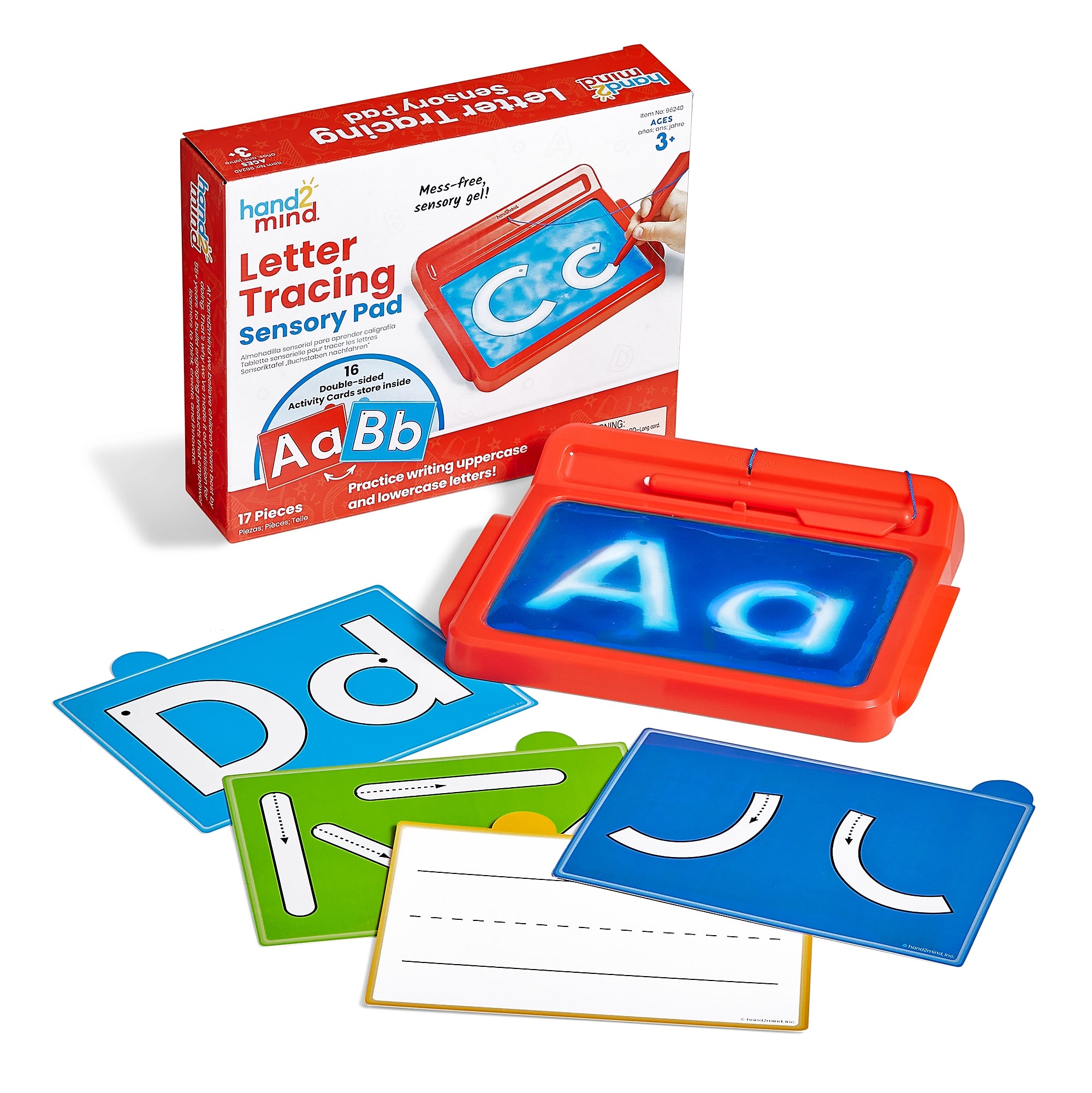 hand2mind Letter Tracing Sensory Pad
