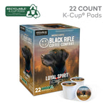 Black Rifle Coffee Company Loyal Spirit Coffee Keurig® K-Cup® Pods, Light Roast, 22/Box (5000384046)