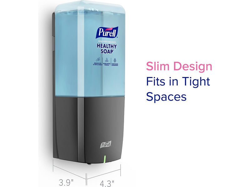 PURELL HEALTHY SOAP ES10 Automatic Wall Mounted Hand Soap Dispenser, Graphite (8334-E1)