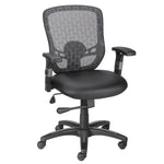 Staples Corvair Ergonomic Luxura Swivel Computer and Desk Chair, Black (23097)