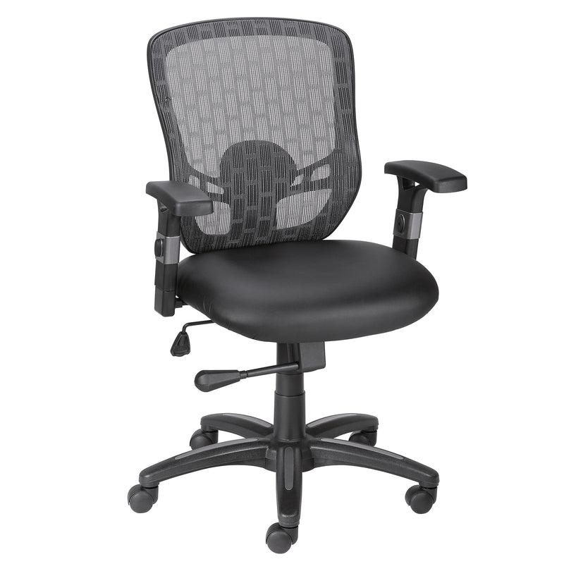 Staples Corvair Ergonomic Luxura Swivel Computer and Desk Chair, Black (23097)
