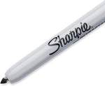 Sharpie Retractable Permanent Marker, Fine Tip, Black, 12/Pack (32701)