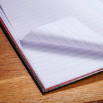 Black N' Red 1-Subject Professional Notebooks, 11 3/4" x 8 1/4", Wide Ruled, 96 Sheets, Black (JDK-D66174)