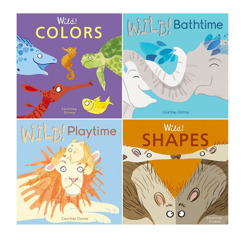 Child's Play Books Wild! Concepts Board Book Set, 8/Set (CPY9781786289872)