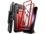 SUPCASE Unicorn Beetle Pro Rugged Case for Samsung Galaxy S24, Shock Absorbing, Metallic Red (GS24UBPR2SRD)