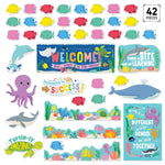 Creative Teaching Press Sea Friends Under the Sea Bulletin Board Set, 42/Set (CTP10991)