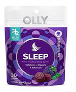 OLLY Sleep Gummy, Blackberry Zen, 10/Pack (01517)