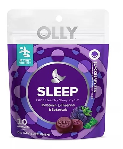 OLLY Sleep Gummy, Blackberry Zen, 10/Pack (01517)