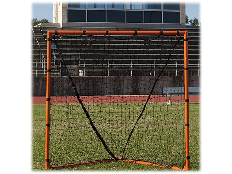 Champion Sports Lacrosse Backyard Goal, Black/Orange (LNGL44)