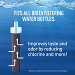Brita Plastic Filtered Water Bottle, 36 oz., Blush (36525)