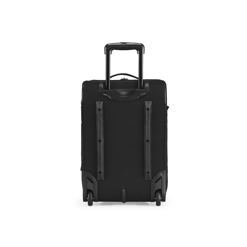 Bugatti Denver 3-Piece Polyester Telescoping Travel Duffel Set with Wheels, Black (DUFW9503XLBU-BLA)