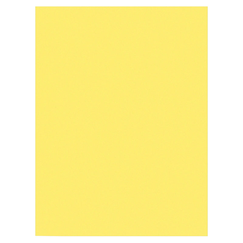 Prang 9" x 12" Construction Paper, Yellow, 50 Sheets/Pack (P8403-0001)