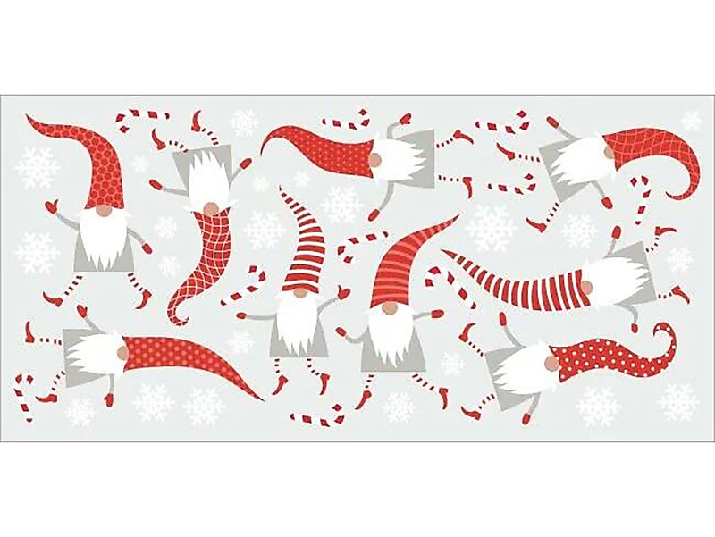 RoomMates Gnomes Traditional Wall Decal Set, Holiday (RMK5006SCS)