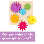 Spark & Wow Spinny Gears, Multicolored, 7 Pieces/Set (CTUSW400029)