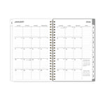 Planning Calendar BS Sophie Frosted PP 5x8 RY26 Wkly/Mthly Safety Wirebound -