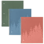 Five Star 1-Subject Notebooks, 8.5" x 11", College Ruled, 100 Sheets, Each (820053-22)