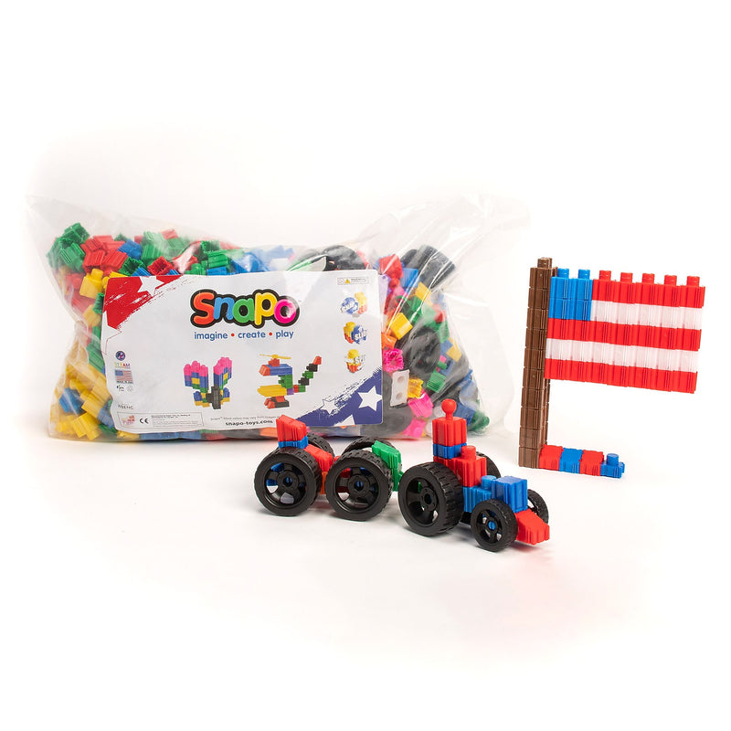 Snapo Building Blocks Mega Builders Kit, 1100 Pieces/Set (SNP161100)