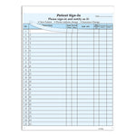 Cosco Patient Confidential Sign-In Forms, 3-Part, 125 Forms/Pack (074039)