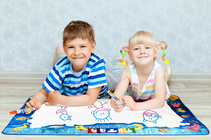 Tytan Toys Water-Based Doodling Activity Mat, Under-the-Sea Theme (ACTYT009)