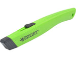 Westcott Retractable Ceramic Safety Knife, Green (16475)