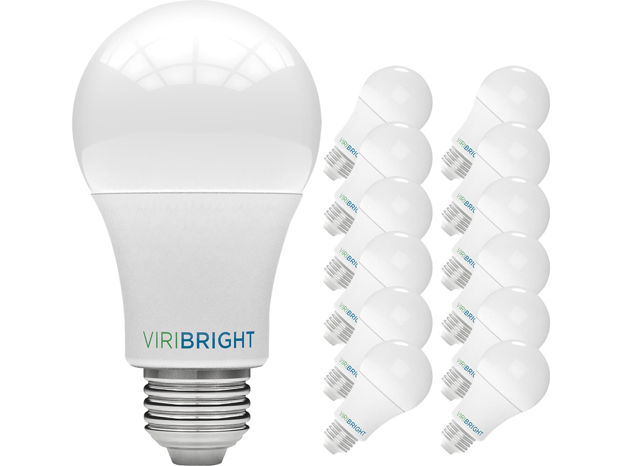Viribright 9-Watts Cool White LED Specialty Bulb, 12/Pack (640339)