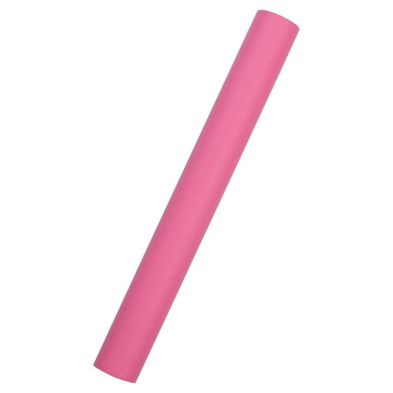 JAM Paper Short Mini Roll Wrapping Paper, 26.3 sq. ft., Fuchsia Pink, 2/Pack(277013531263a)