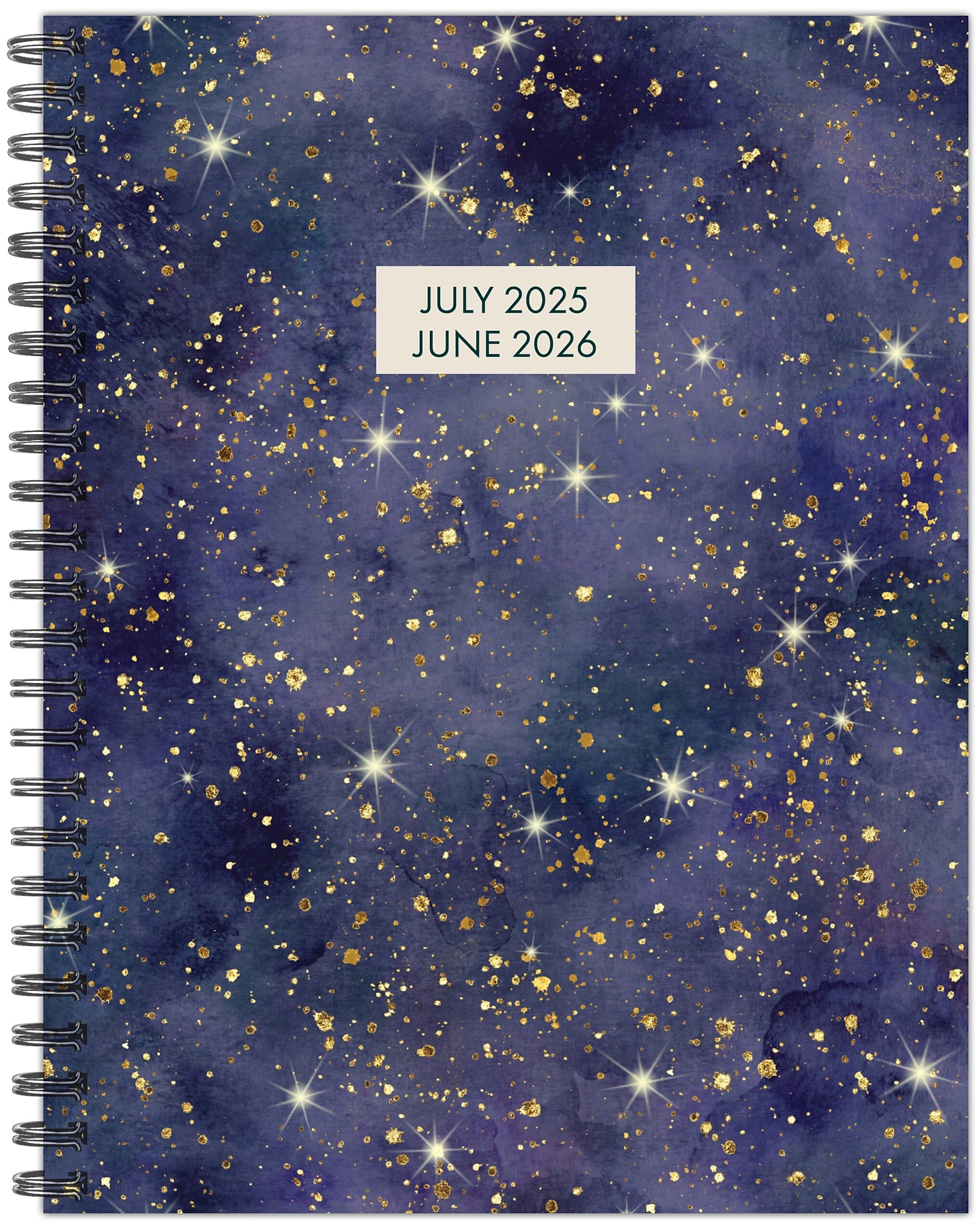 2025-2026 Willow Creek Starry Night 8.5" x 11" Academic Year Weekly & Monthly Planner, Multicolored (54963)