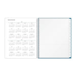 2025-2026 Blue Sky Ditsy Dapple 8.5" x 11" Academic Weekly & Monthly Planner, Plastic Cover, Multicolored (132002-A26)
