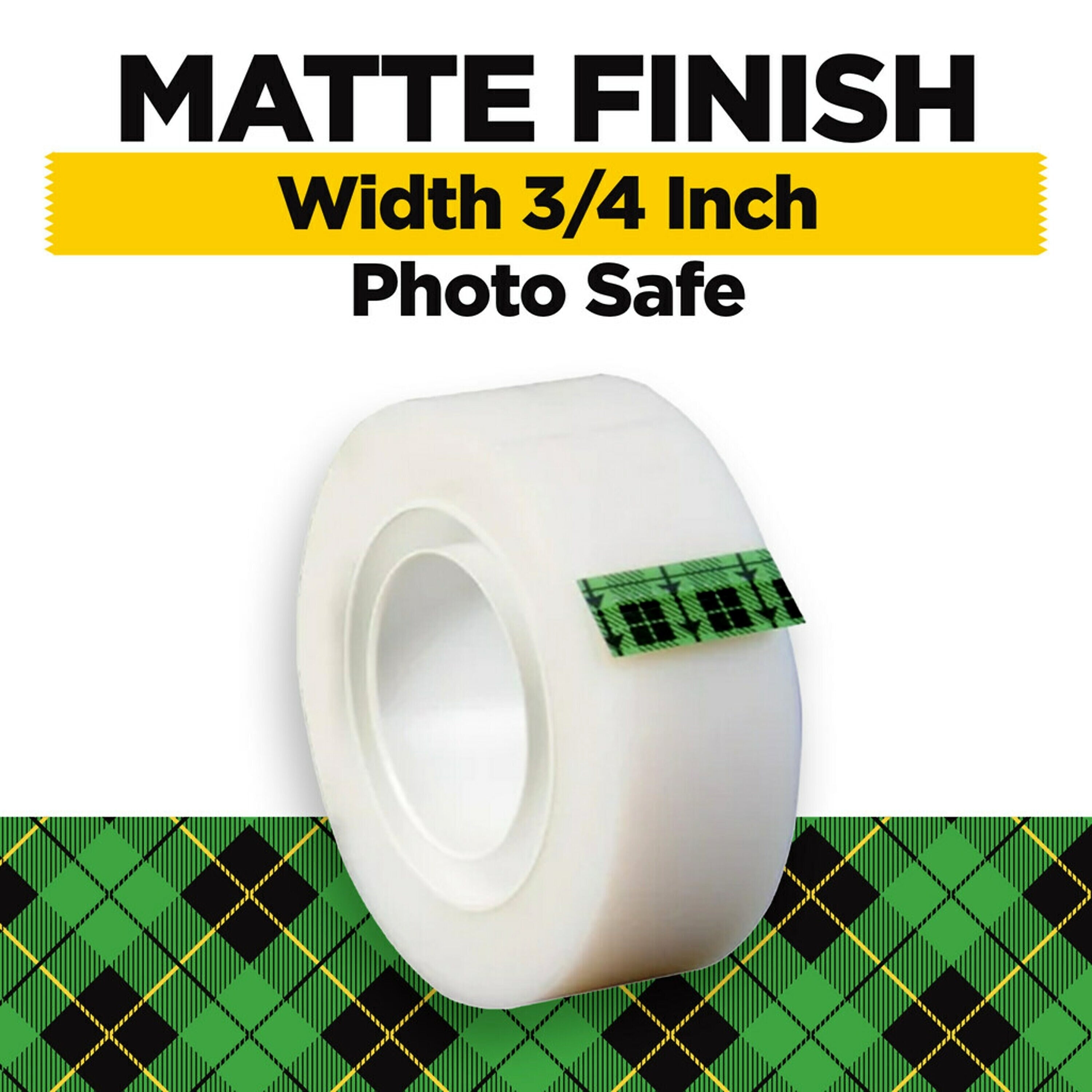 Scotch Magic Invisible Clear Tape Refill, 0.75" x 27.77 yds., 1" Core, Invisible, 10 Rolls/Pack (810P10K)