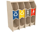 Flash Furniture Bright Beginnings Children's Recycling Station (MK-ME17154-GG)