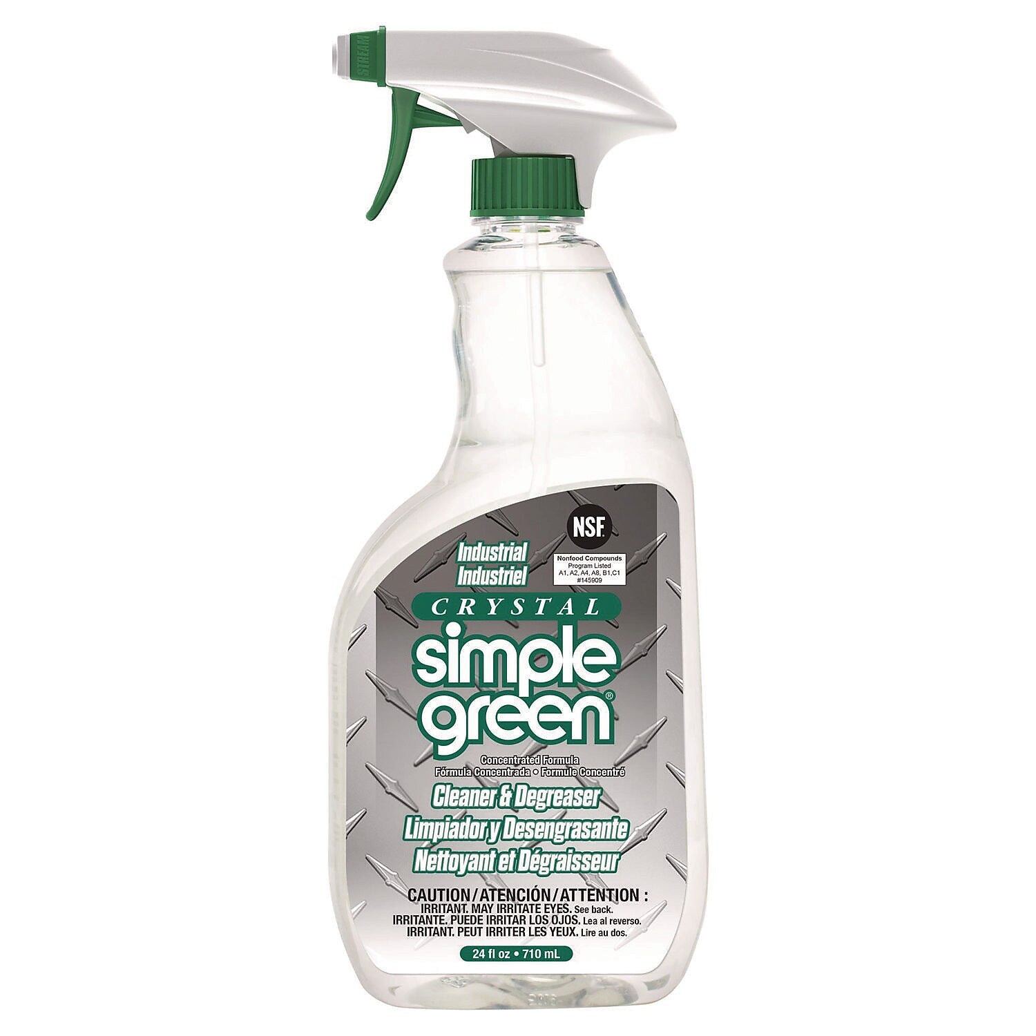 Simple Green All-Purpose Industrial Cleaner Degreaser, 24 oz., 12/Case (DYM 23332)
