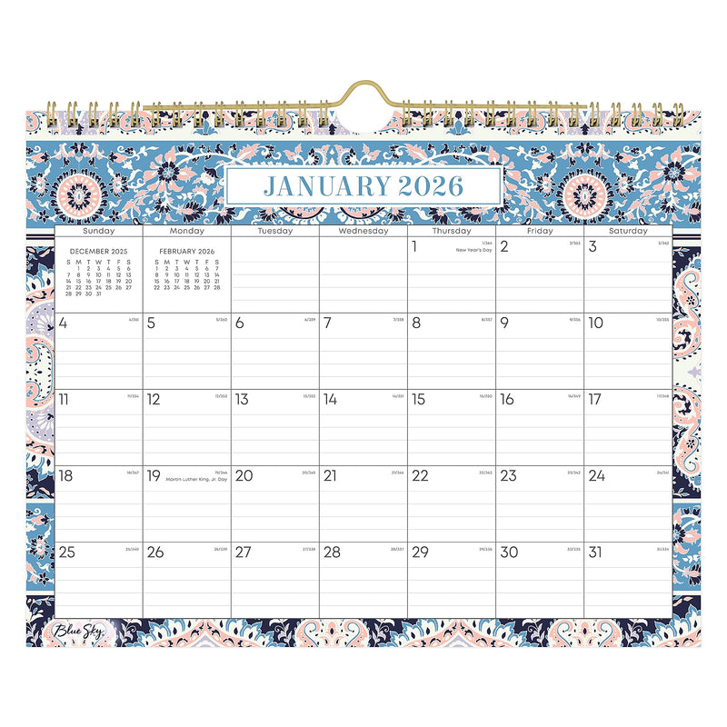 2026 Blue Sky Cocorrina 11" x 8.75" Monthly Desk Calendar (147479-26)
