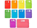 hand2mind Sensory Number Trays, 10/Set (96237)