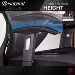 Beautyrest Duo-EX Ergonomic Mesh Swivel Task Chair, Black/Gray (60051GRY)