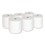 Morcon Tissue Valay Proprietary Roll Towels, 1-Ply, 7" x 800 ft, White, 6 Rolls/Carton