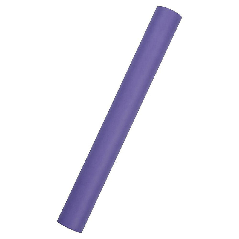 JAM Paper Short Mini Roll Wrapping Paper, 26.3 sq. ft., Purple, 2/Pack(277013537263a)