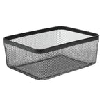 mDesign Steel Organizer, Matte Black (25954)