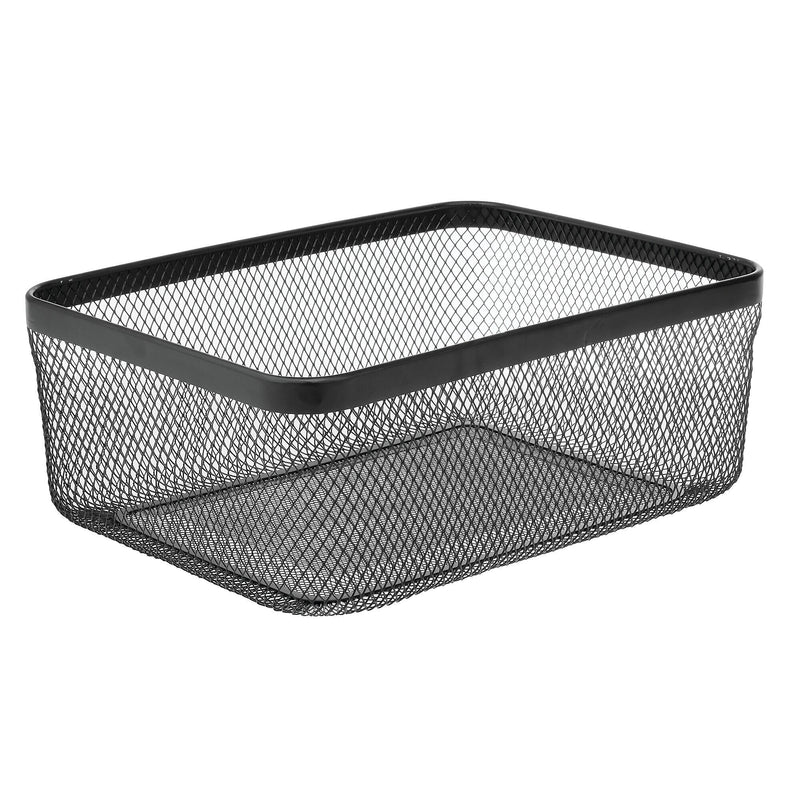 mDesign Steel Organizer, Matte Black (25954)