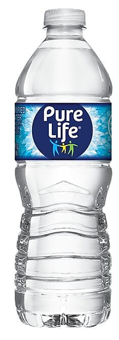 Pure Life Purified Water, 16.9 oz., 24 Bottles/Carton (110109)