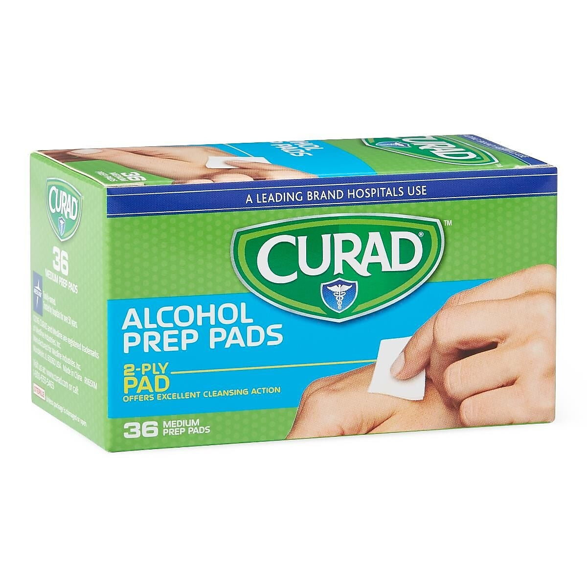 Curad Alcohol Pads, 200/Box (CUR45581RBI)