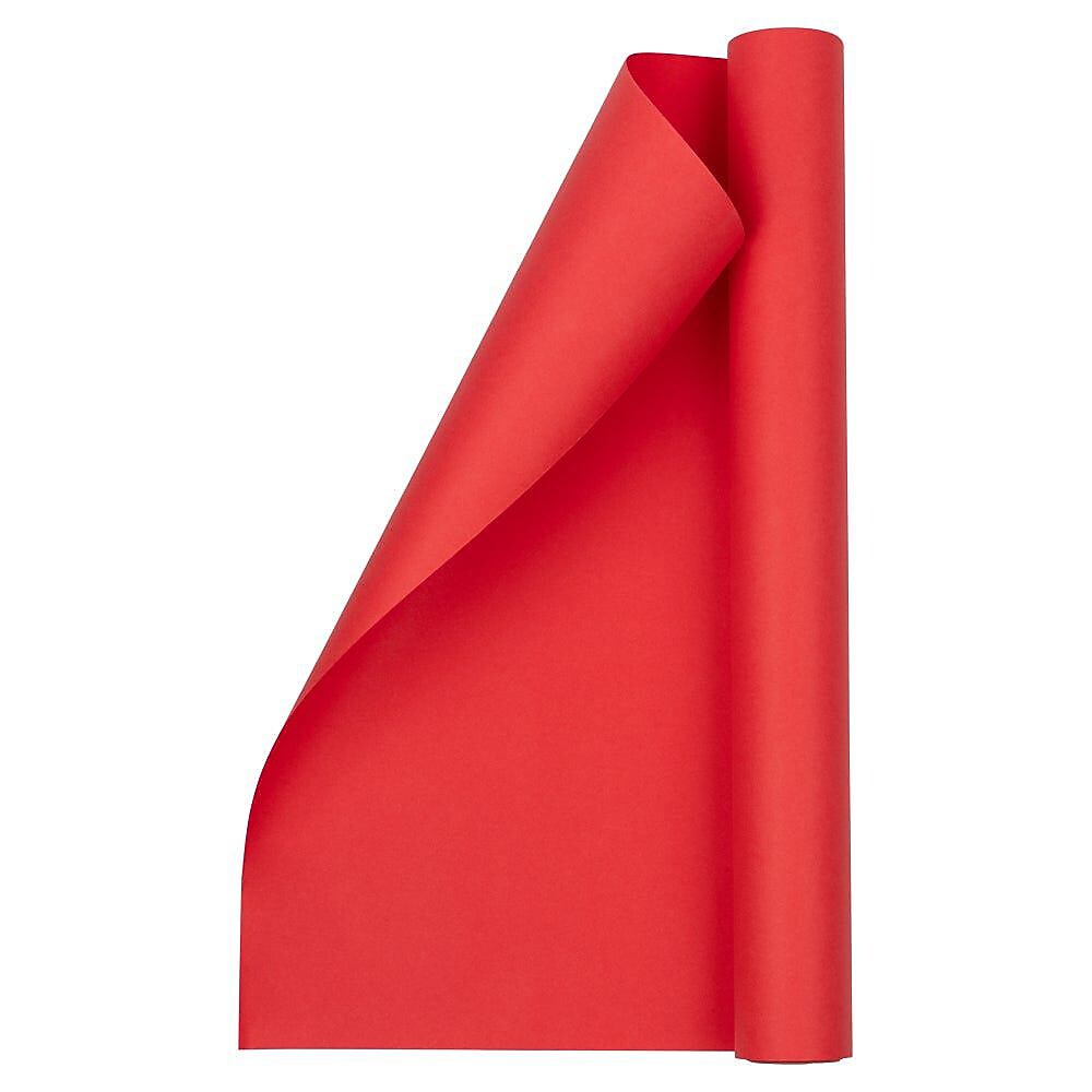 JAM Paper Wrapping Paper, 26.3 sq. ft., Red (277013524263a)