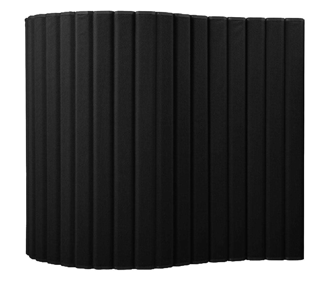 Versare VersaPanel Folding Acoustic Panel, 78"H x 96"W, Black Fabric (DS1724114-1)