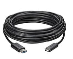 Poly 32.8' USB-A to USB-C Active Optical Cable, Male to Male, Black (875H1AA)