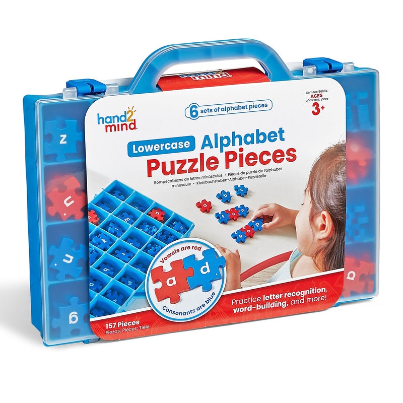 hand2mind Lowercase Alphabet Puzzle Pieces (96994)