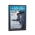 Durable Duraframe Sign Holder, 11" x 17", Wall Mounted, Black Plastic, 2/Pack (4769-01)
