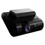 Cobra SC 250R Front 4K Smart Dash Cam with 1080p Rear Accessory Cam, GPS, Wi-Fi & microSD Card, Black (SC250R)