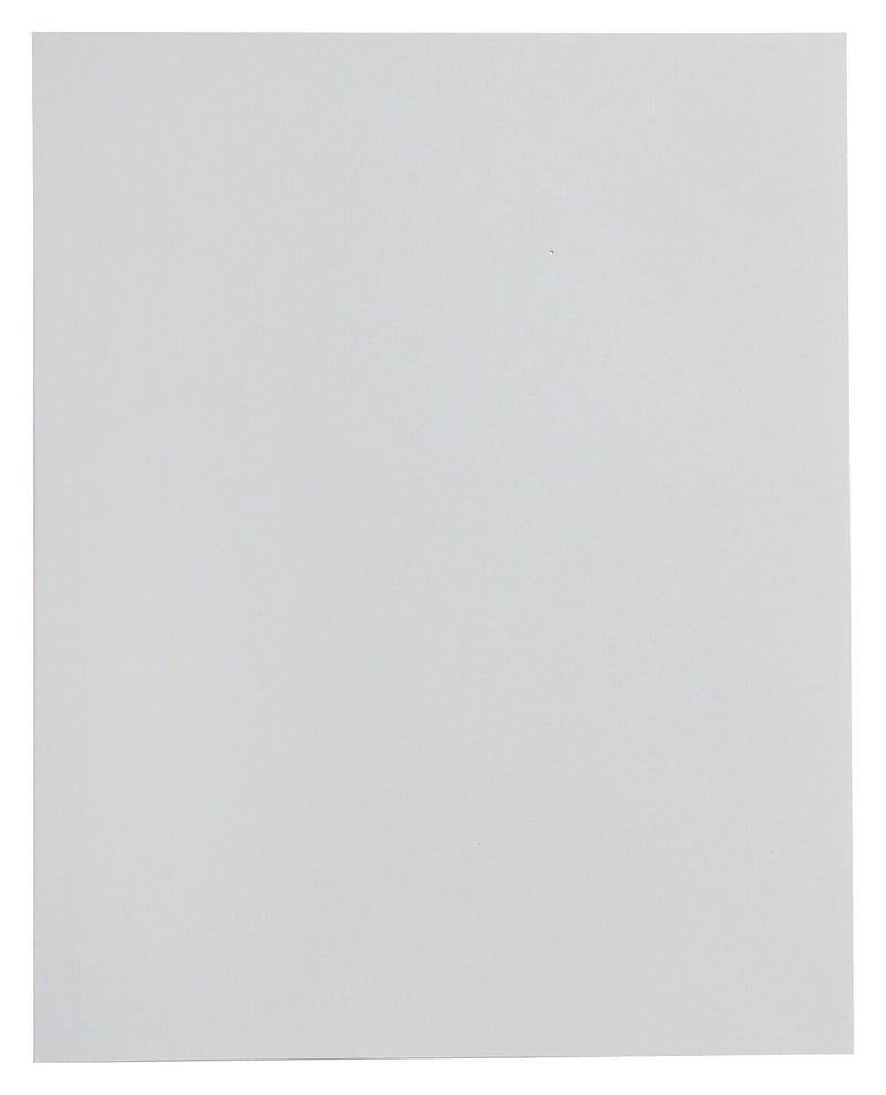 Oxford Linen 2-Pocket Presentation Folders, Gray, 25/Box (53405EE)