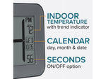 La Crosse Technology Atomic Digital Wall/Table Clock, 10" x 6.5" (513-02927)