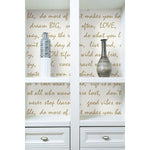 York Wallcoverings Dream Big Script Peel and Stick Wallpaper (RMK9006WP)