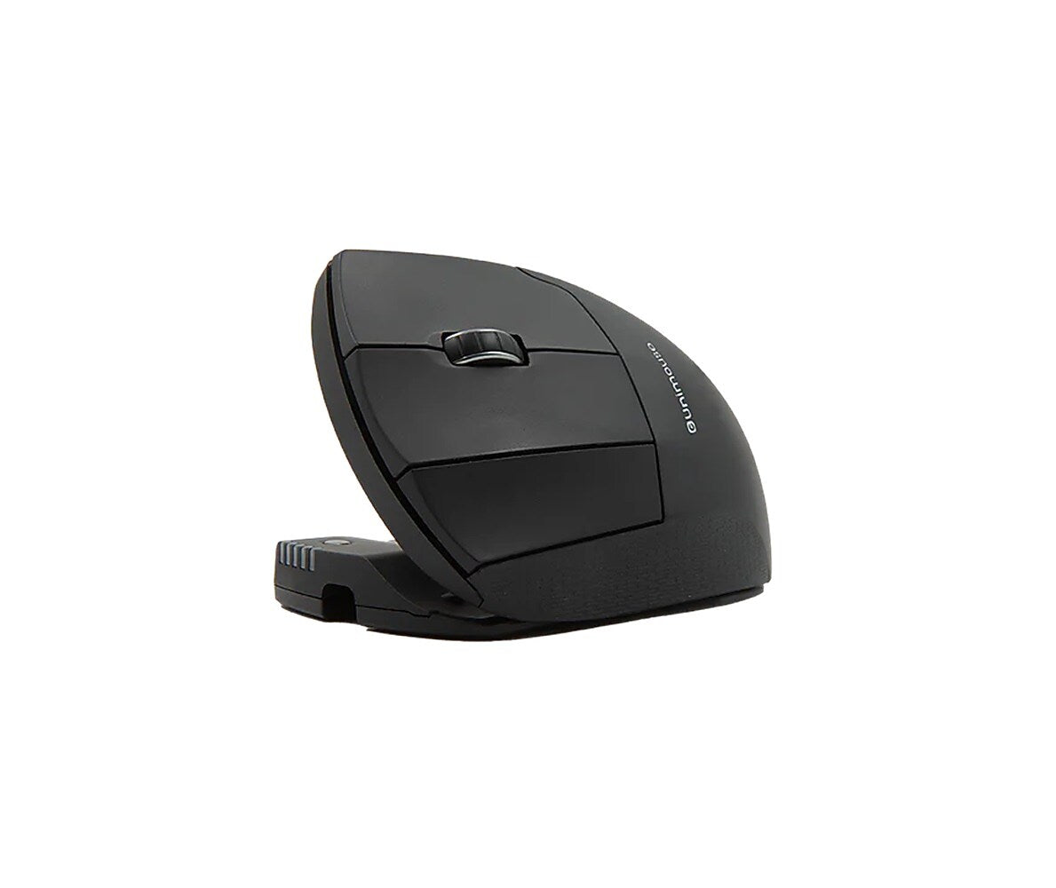 Contour Design Unimouse Wireless Ergonomic Vertical Left Handed Optical USB Mouse, Black (CDUMBK11002)